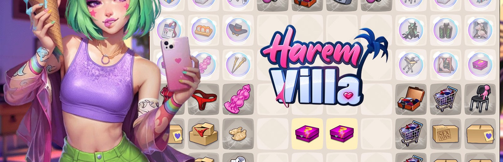 Harem Villa — key art